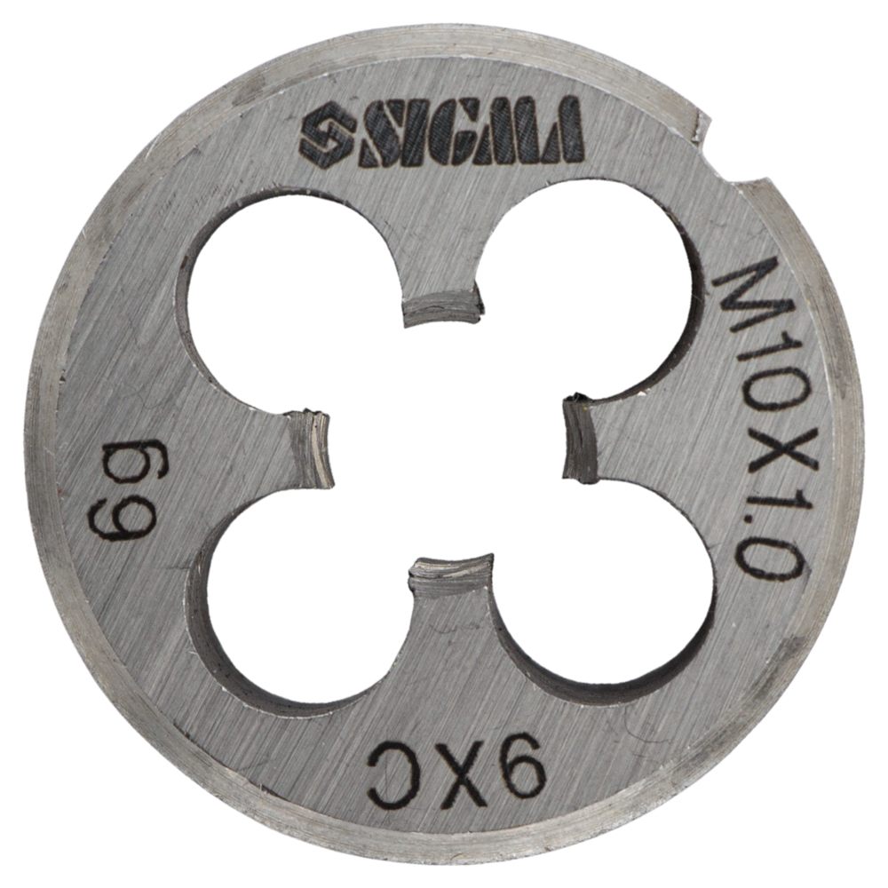 Плашка Sigma М10 x 1.0 мм Плашка Sigma М10 x 1.0 мм