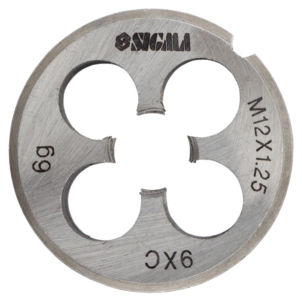 Плашка Sigma М12 x 1.25 мм Плашка Sigma М12 x 1.25 мм