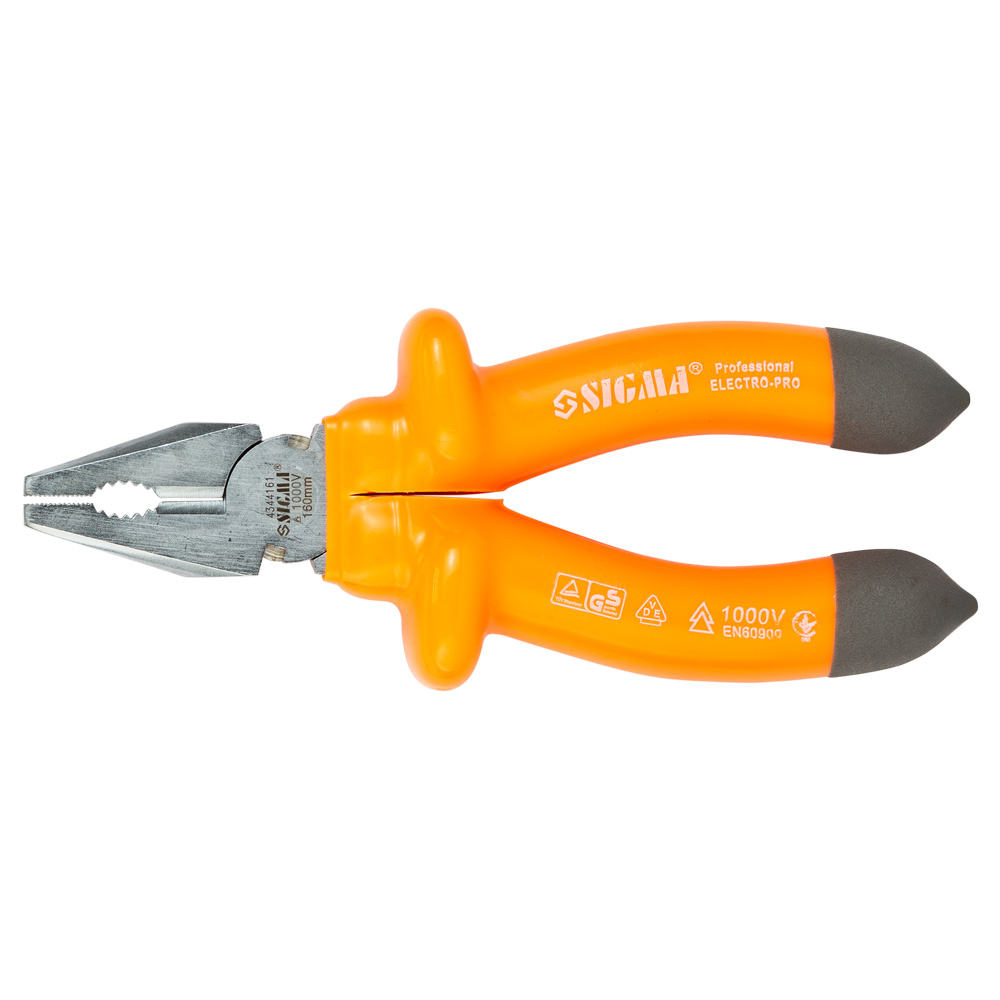 Плоскогубці Sigma 1000В діелектричні 160 мм Плоскогубці Sigma 1000В діелектричні 160 мм