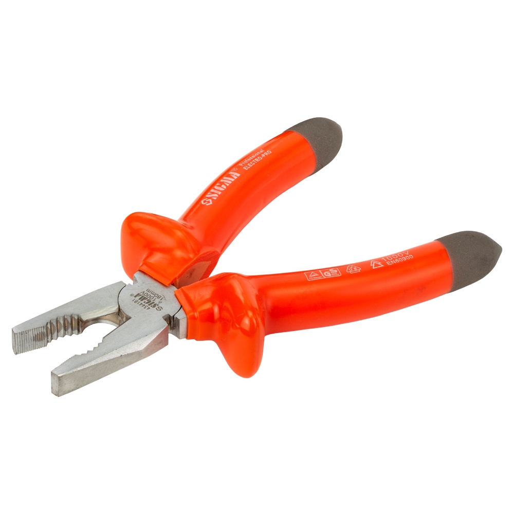 Плоскогубці Sigma 1000В діелектричні 180 мм