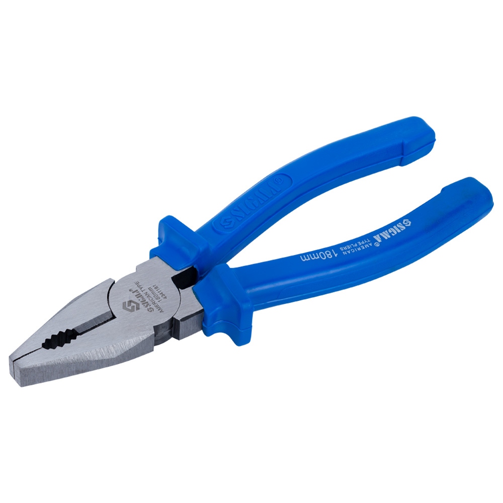 Плоскогубці Sigma сині 180 мм Плоскогубці Sigma сині 180 мм