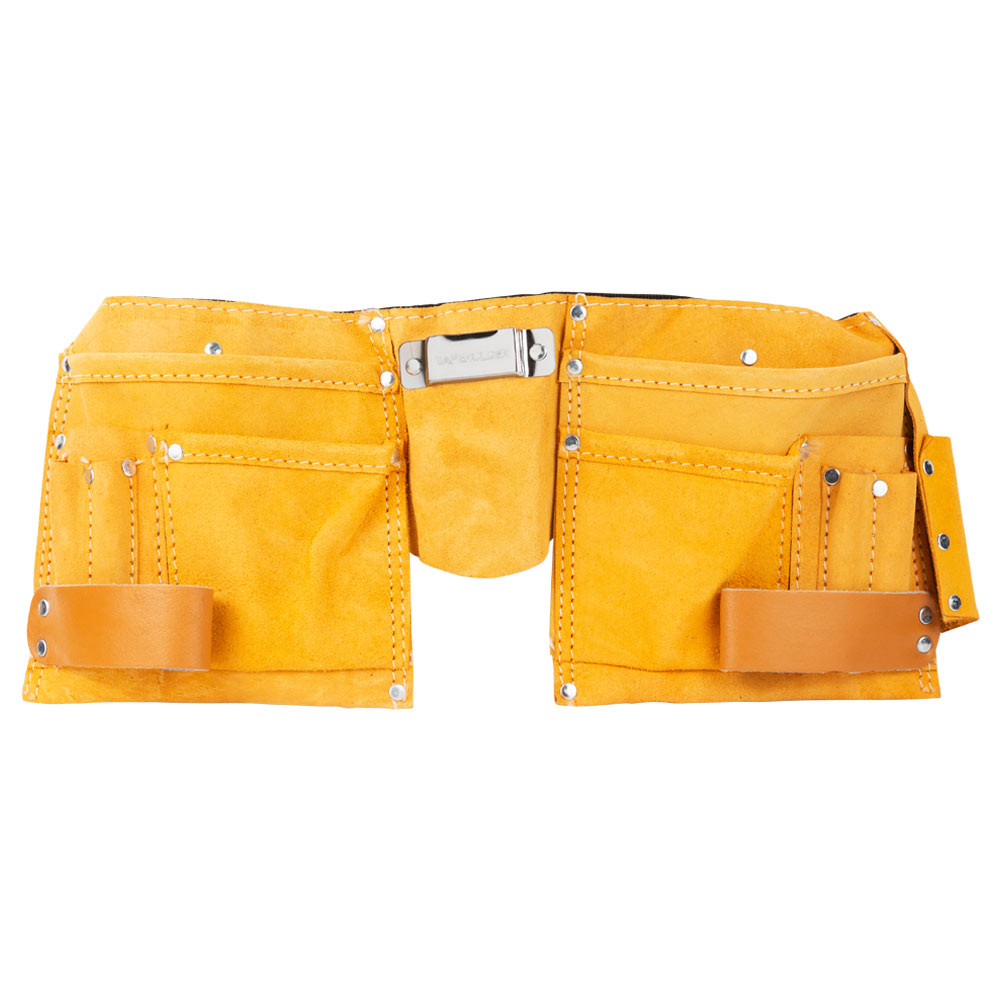 Пояс слюсарний Grad (шкіряний) 11 кишень