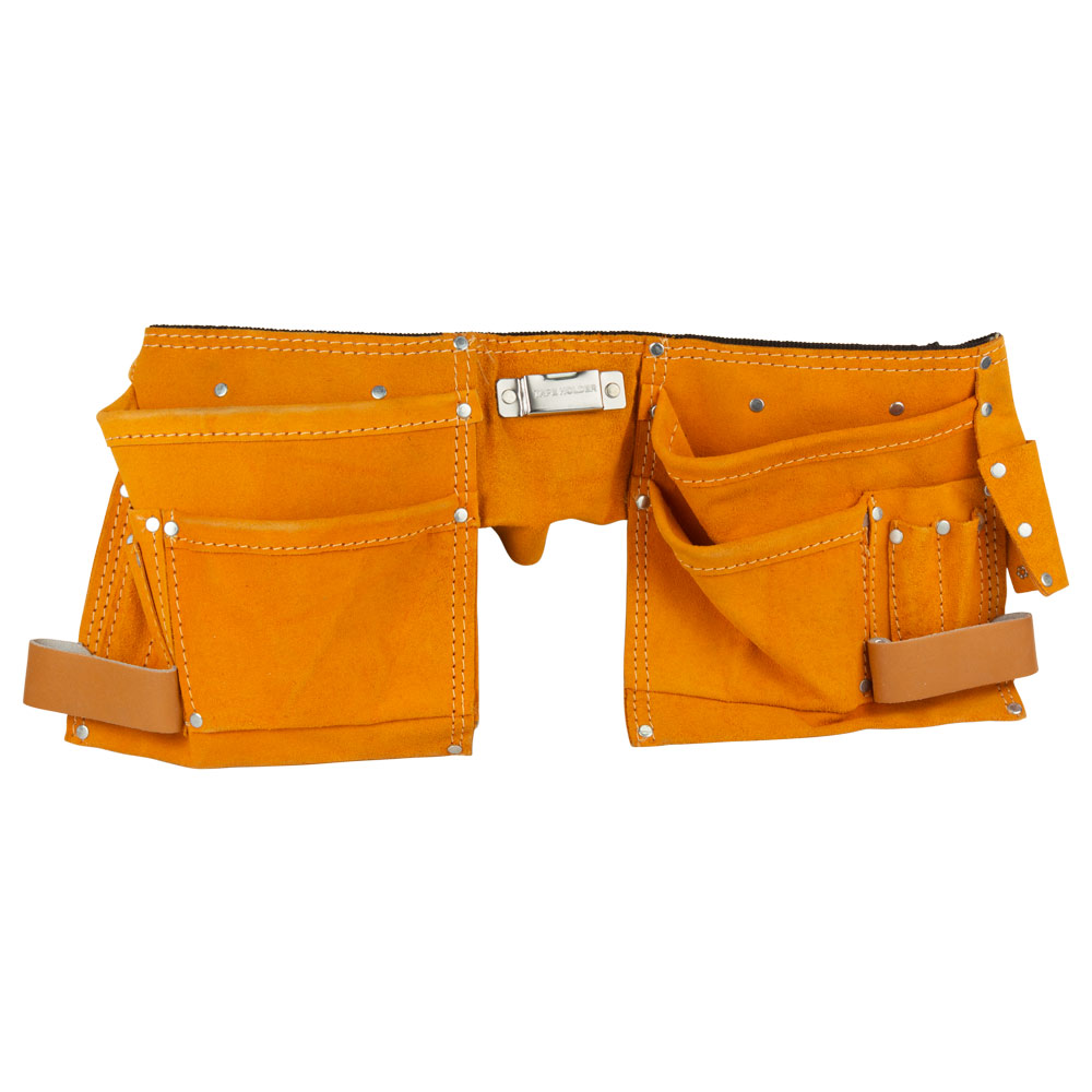 Пояс слюсарний Sigma (шкіряний) 12 кишень