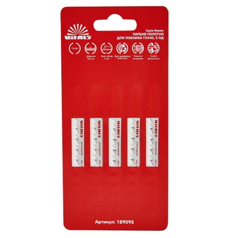 Пильное полотно для лобзика Vitals Master T244D 5 шт. Пильное полотно для лобзика Vitals Master T244D 5 шт.