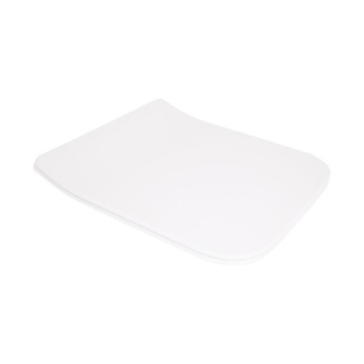 Сиденье для унитаза Qtap (Crow 640) 460 x 350 x 47 мм, White, с микролифтом, Slim Duroplast, Quick Release (QTSC179W48700)