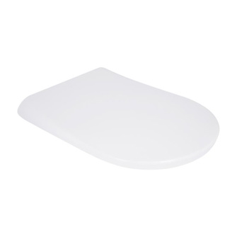 Сиденье для унитаза Qtap (Robin 520, Scorpio 520) 465 x 363 x 60 мм, White, с микролифтом, Slim Duroplast, MagLock (QTSC179W48916)