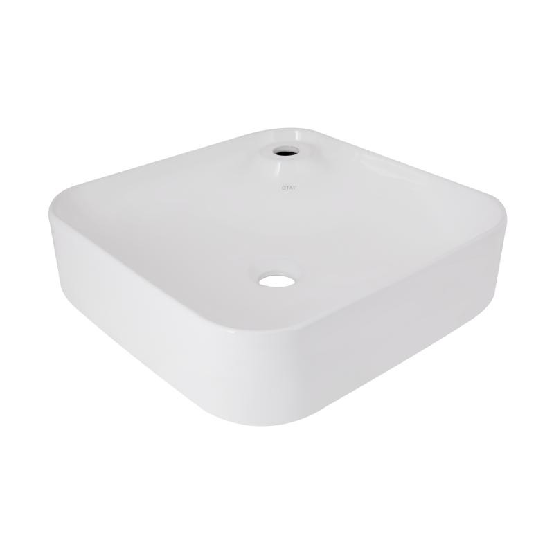Раковина-чаша Qtap Stork 430 x 430 x 125 White (QT15116137W) Раковина-чаша Qtap Stork 430 x 430 x 125 White (QT15116137W)