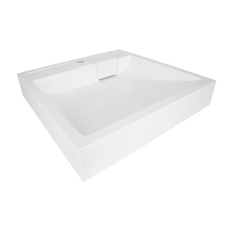 Раковина на пральну машину Qtap Arvin 595 x 595 x 115 мм, White (QTARV2365WHI48575)