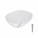 Раковина накладная Qtap Aquarius 470 x 380 x 120 мм, Marble, прямоугольная, с донным клапаном (QTAQA188MR49782)