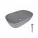 Раковина накладна Qtap Robin 600 x 390 x 150 мм, Stone grey, прямокутна, з донним клапаном (QTROB188SG49786)