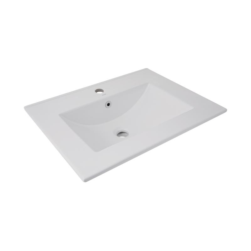 Раковина Qtap Albatross 620 x 460 x 180 White без донного клапана (QT01113060CW1)