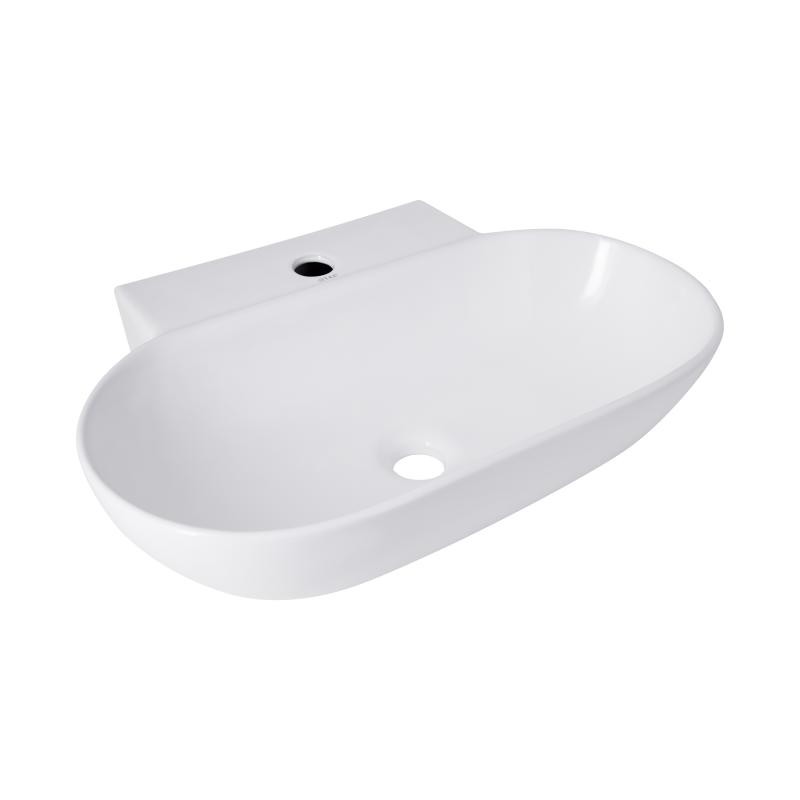 Раковина Qtap Cardinal 565 х 400 х 130 White (QT0411K177WN) Раковина Qtap Cardinal 565 х 400 х 130 White (QT0411K177WN)