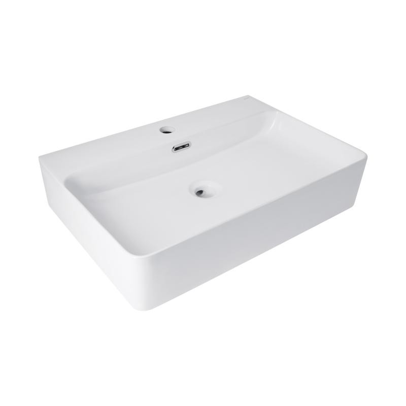 Раковина Qtap Nando LT 610х420х140 White (QT12116146W)