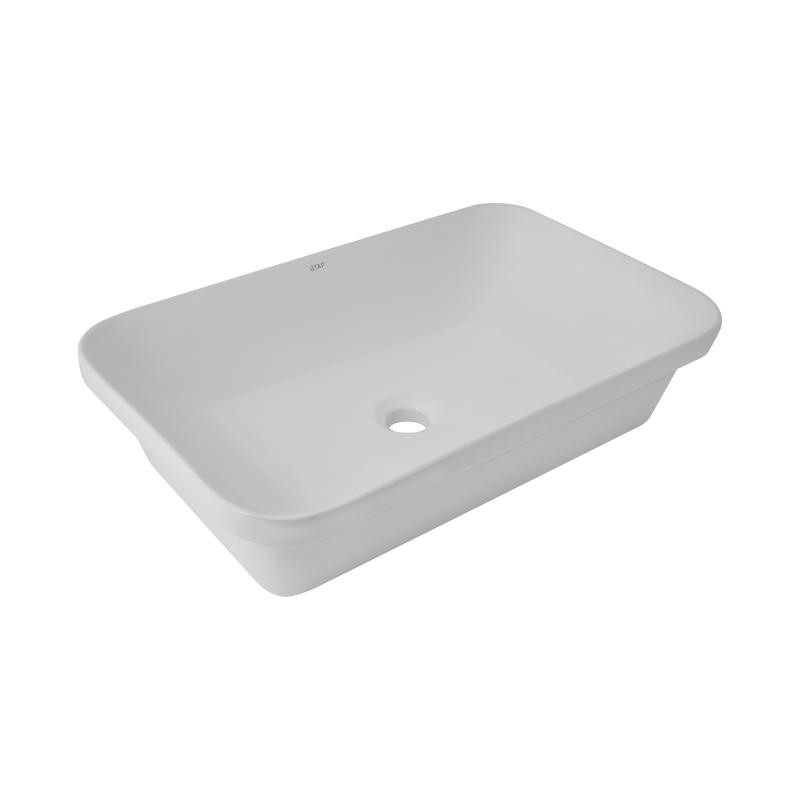 Раковина Qtap Scorpio 615 х 390 х 150 White (QT1411K491WN) Раковина Qtap Scorpio 615 х 390 х 150 White (QT1411K491WN)
