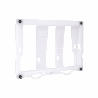 Рамка кріплення кнопки змиву Qtap 229 х 20 х 150 мм White для інсталяції Standard (QTSTD167W49821)