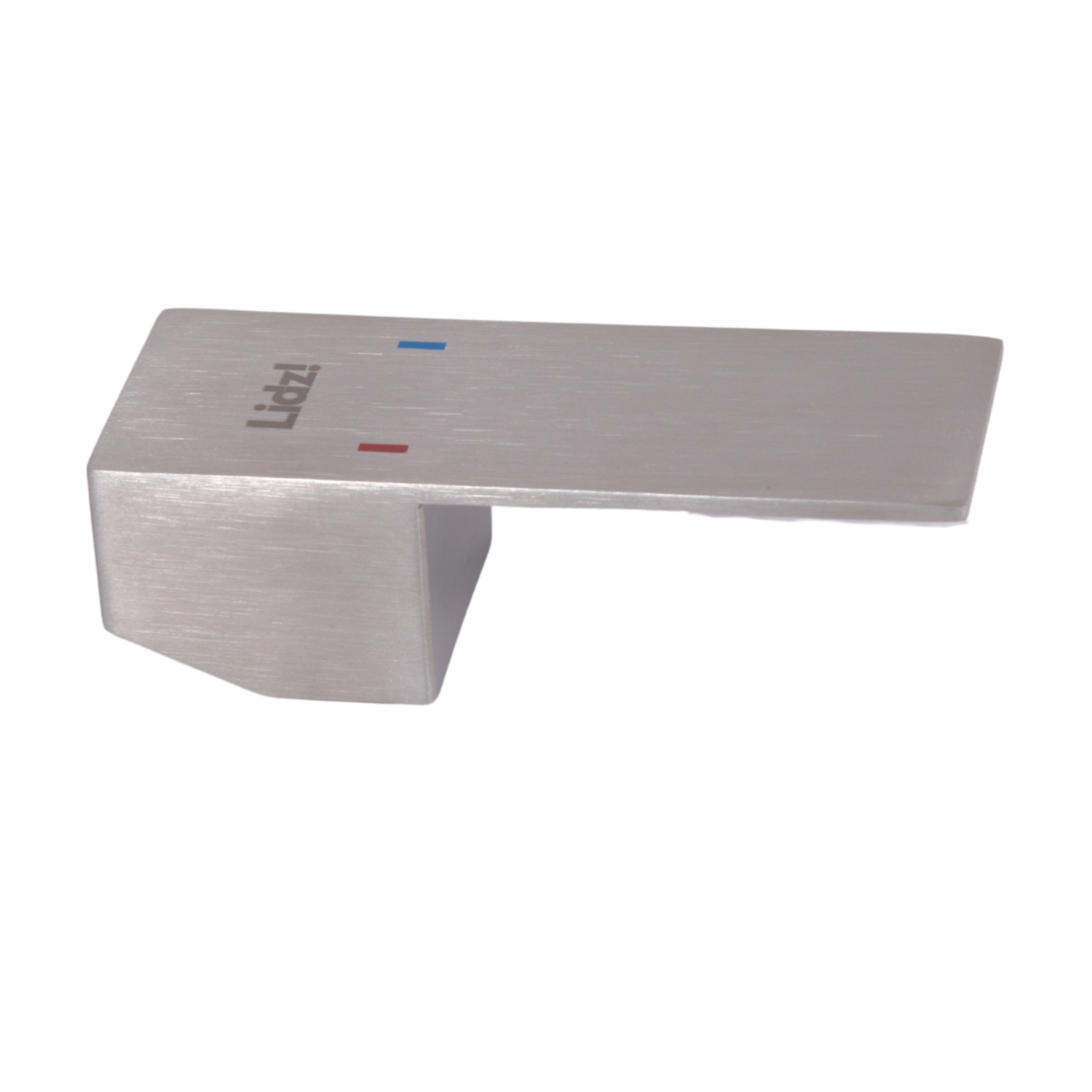 Ручка для смесителей Lidz Kubis Nickel 25 мм (90 х 35 х 26,3) (LDKUB903526349499)