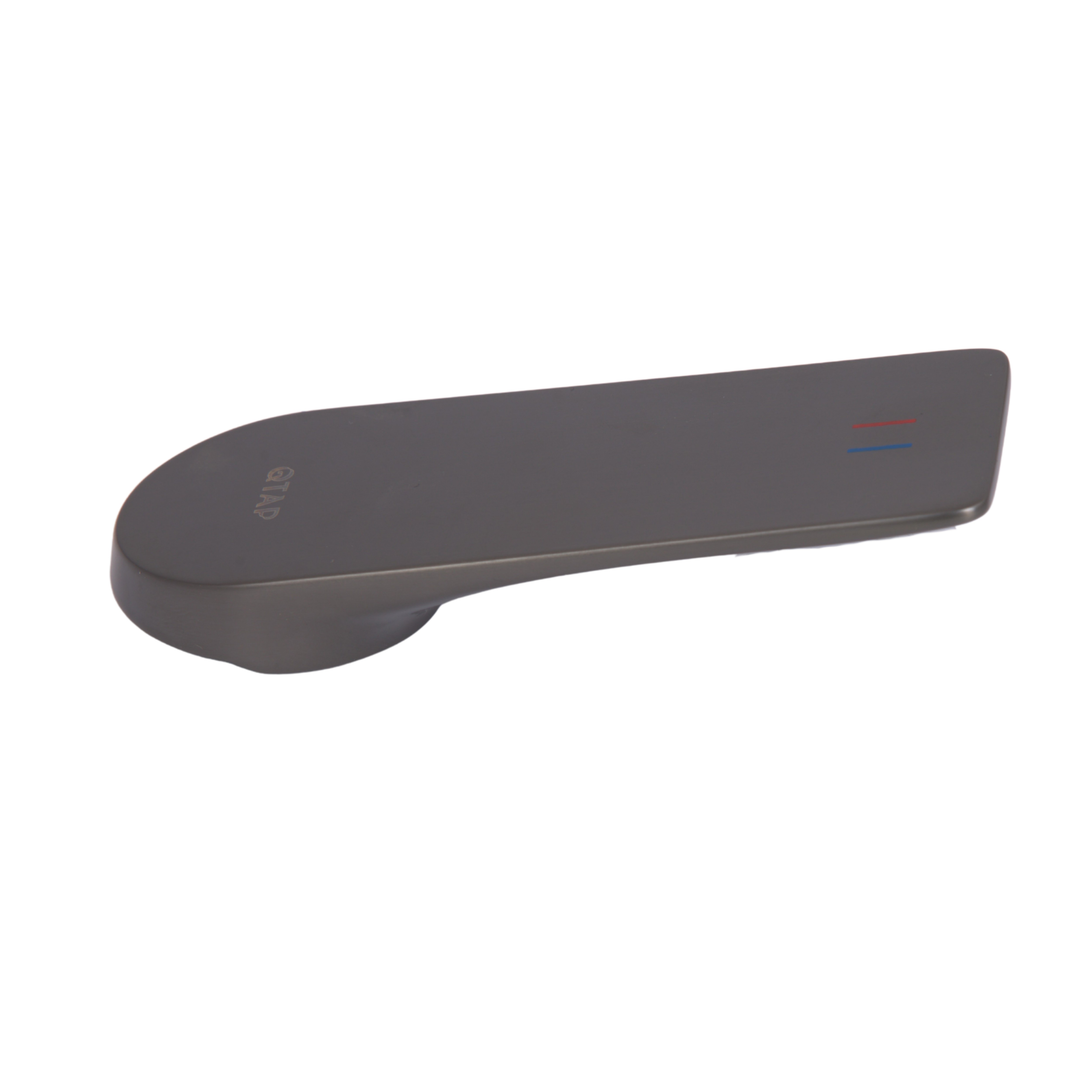 Ручка картриджа для змішувачів Qtap Vlasta New Gunmetal Black PVD (116,5 х 41,5 х 18) (QTVLA11654151849628)