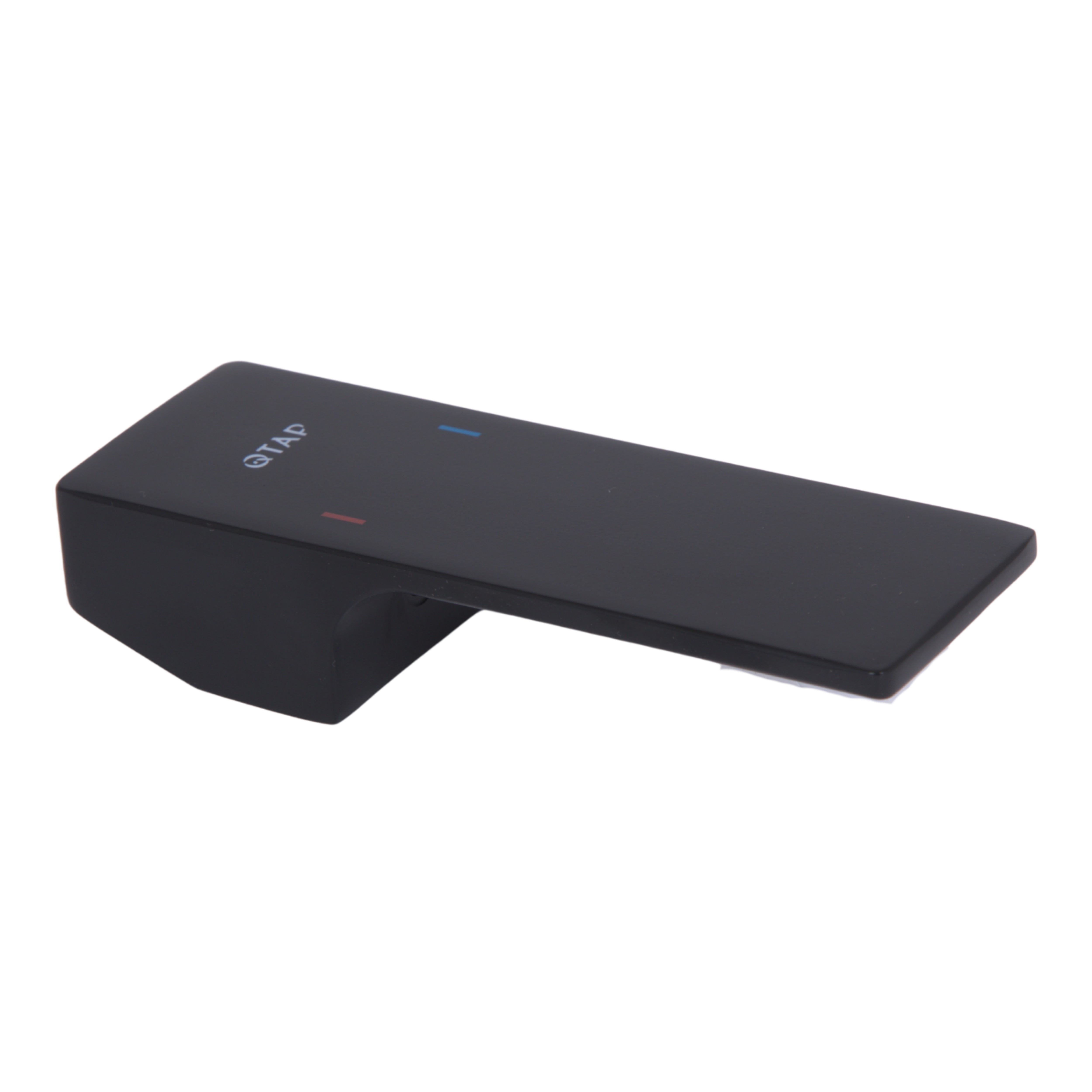 Ручка для змішувачів Qtap Gemini Matt Black (25 x 42,2 x 119,7) (QTGEM254221197BLA50052)