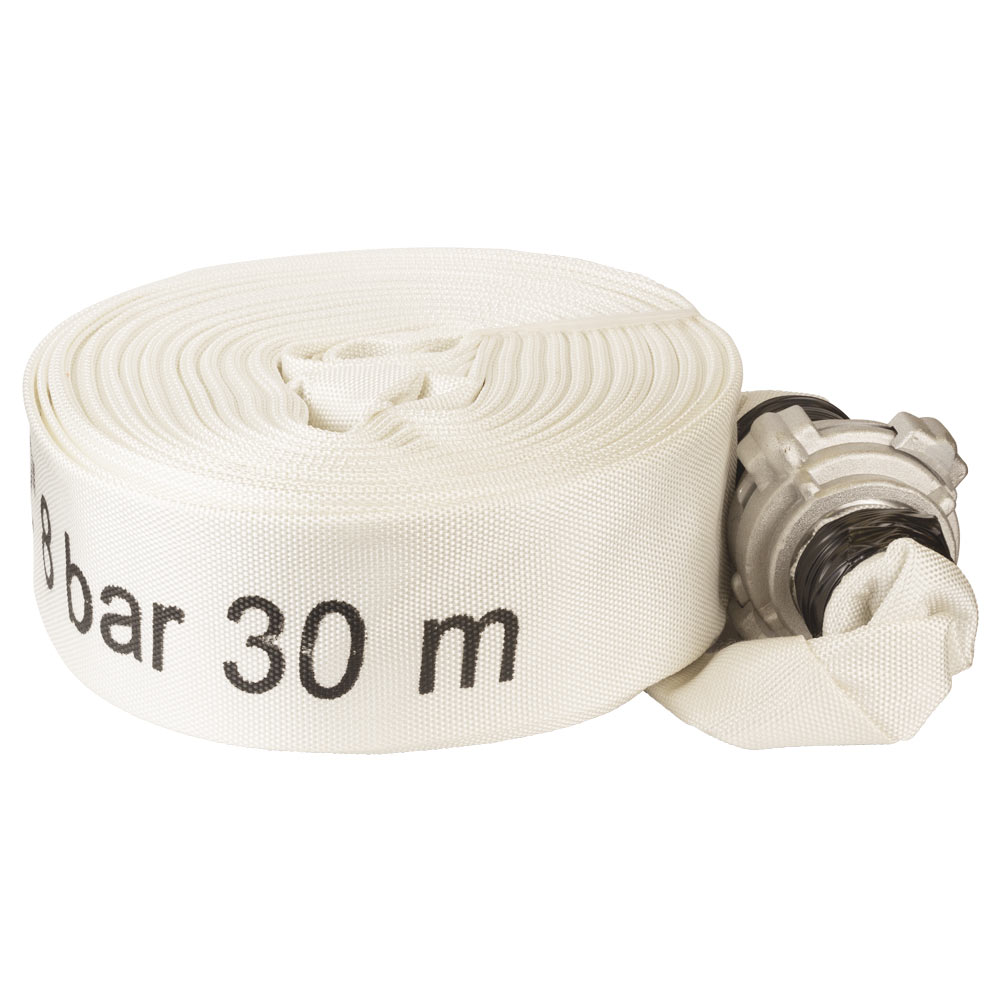 Рукав Aquatica дренажний двошаровий з ГР-50 (алюм) PVC + РЕ Ø2" 8 атм 30 м