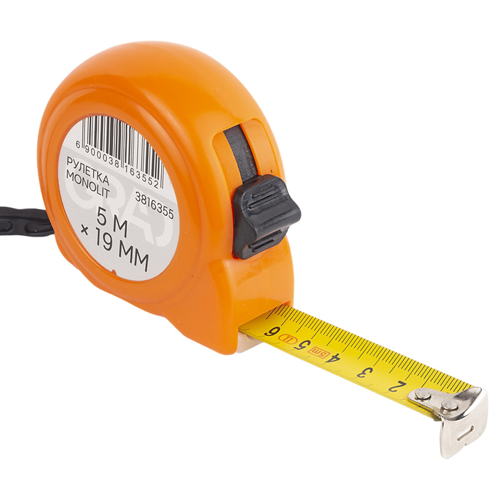 Рулетка Grad Monolit 5 м х 19 мм