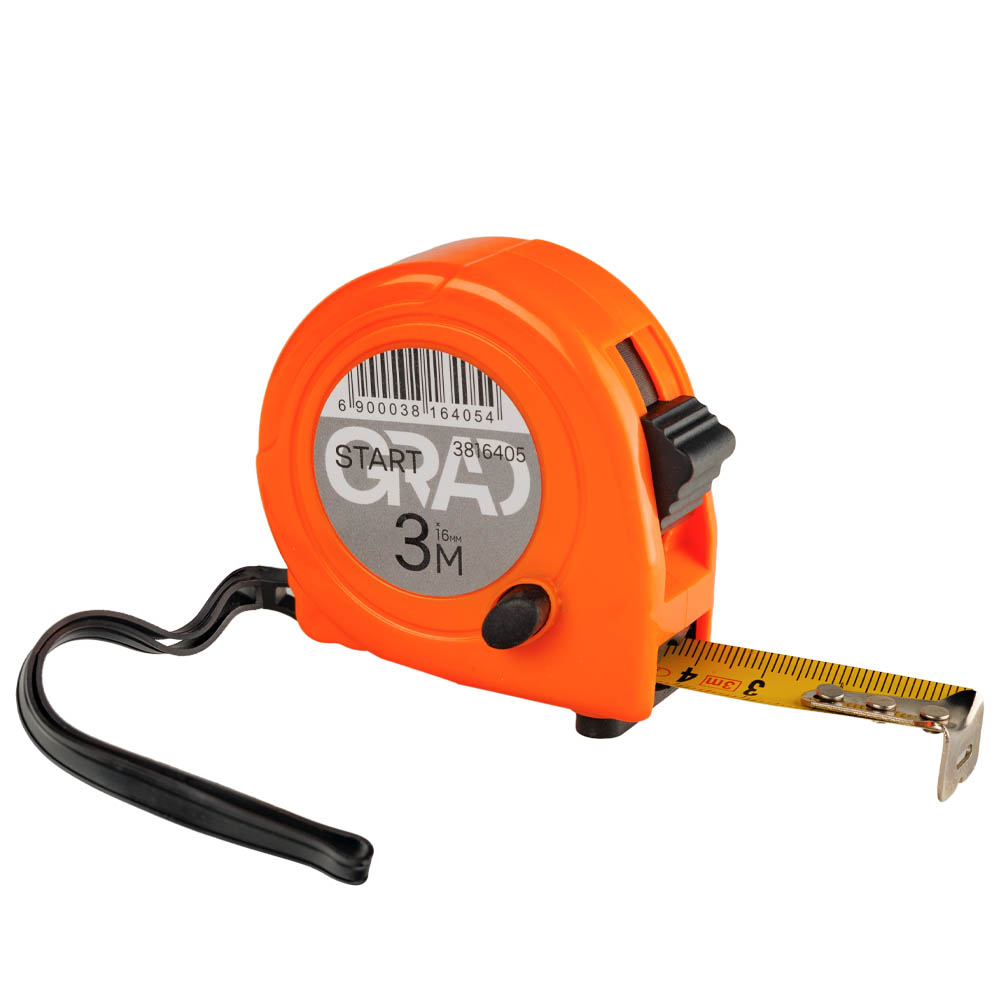 Рулетка Grad Start 3 м х 16 мм