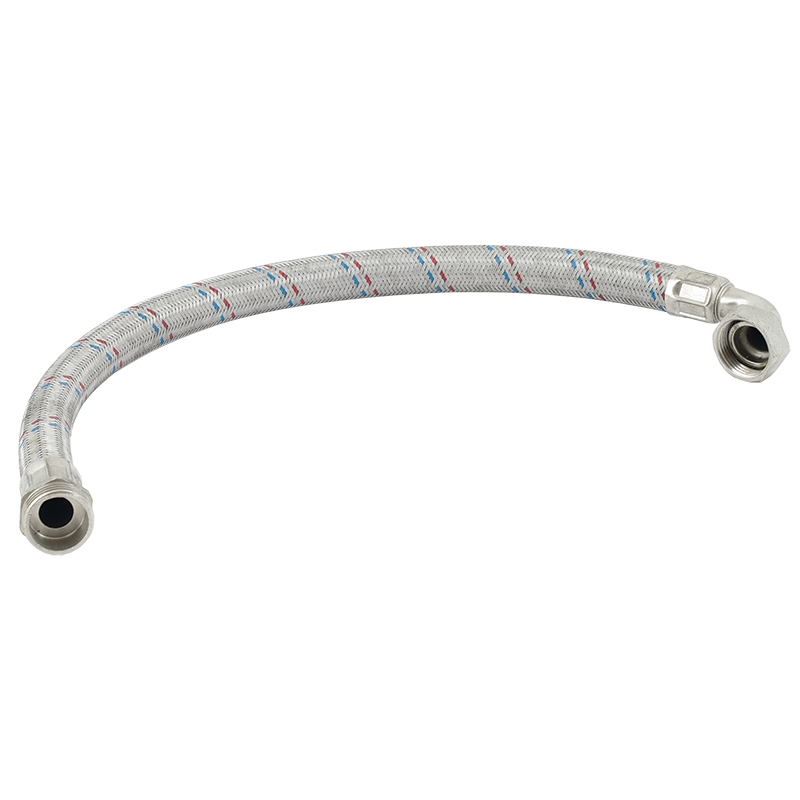 Шланг Aquatica високого тиску Ø25 60 см 1"м x 1"F (нержавіюча сталь)