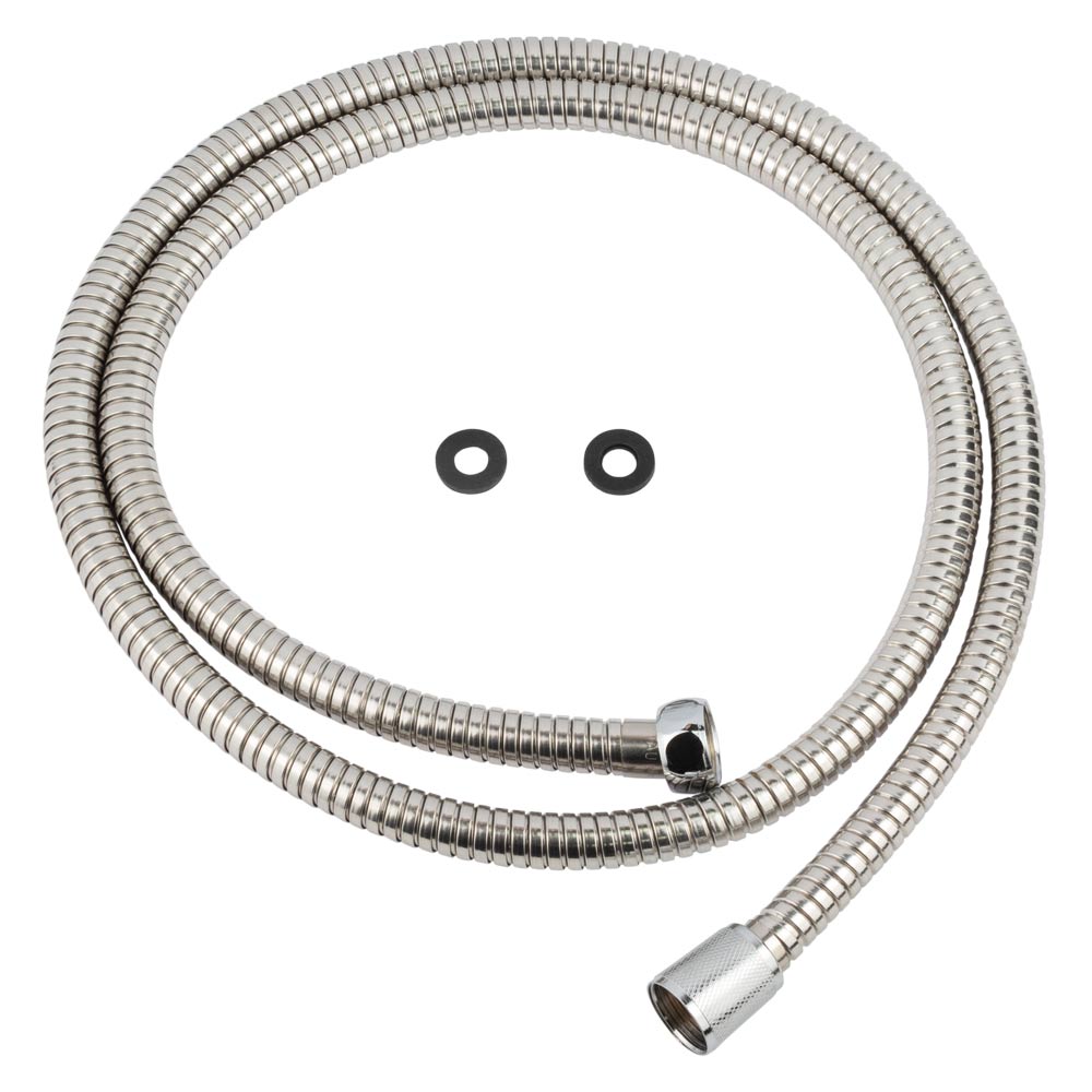 Шланг для душу Tau 1/2" SS розтяжний 150-180 см Шланг для душу Tau 1/2" SS розтяжний 150-180 см