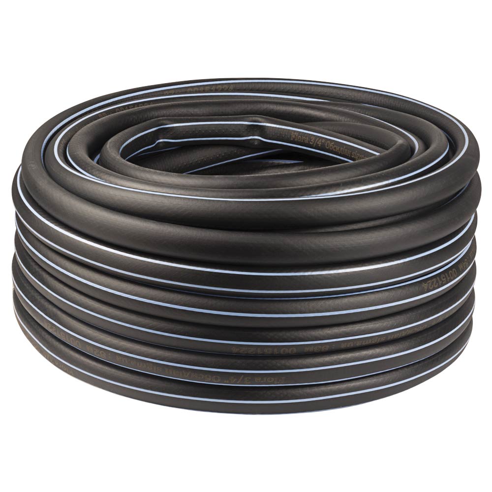 Шланг для поливу Flora Обсидіан 4 шари армований 1/2" 20 м Шланг для поливу Flora Обсидіан 4 шари армований 1/2" 20 м