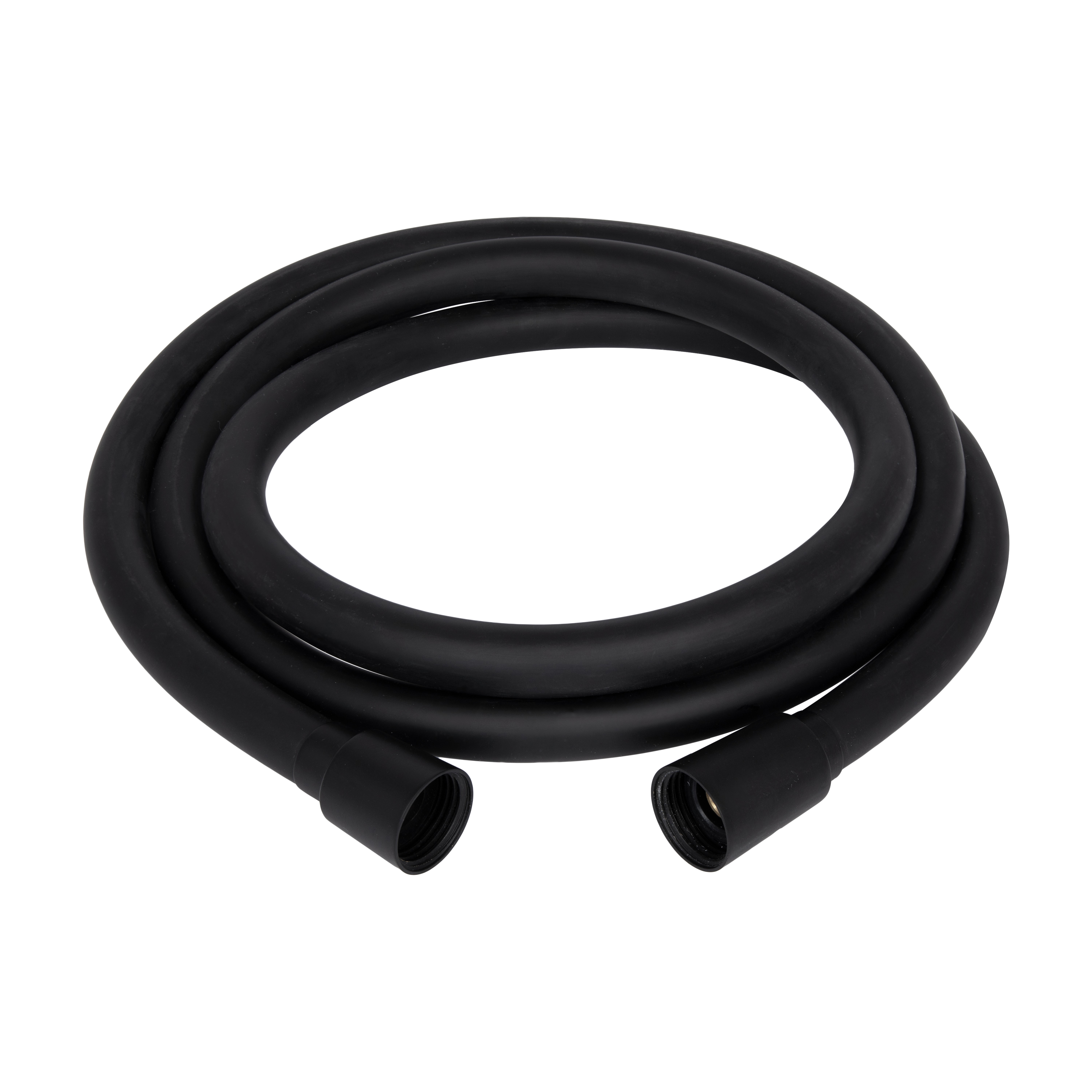 Шланг для ручного душу Qtap Hadice 1600 мм Black Matt (QTHADPVC160B)