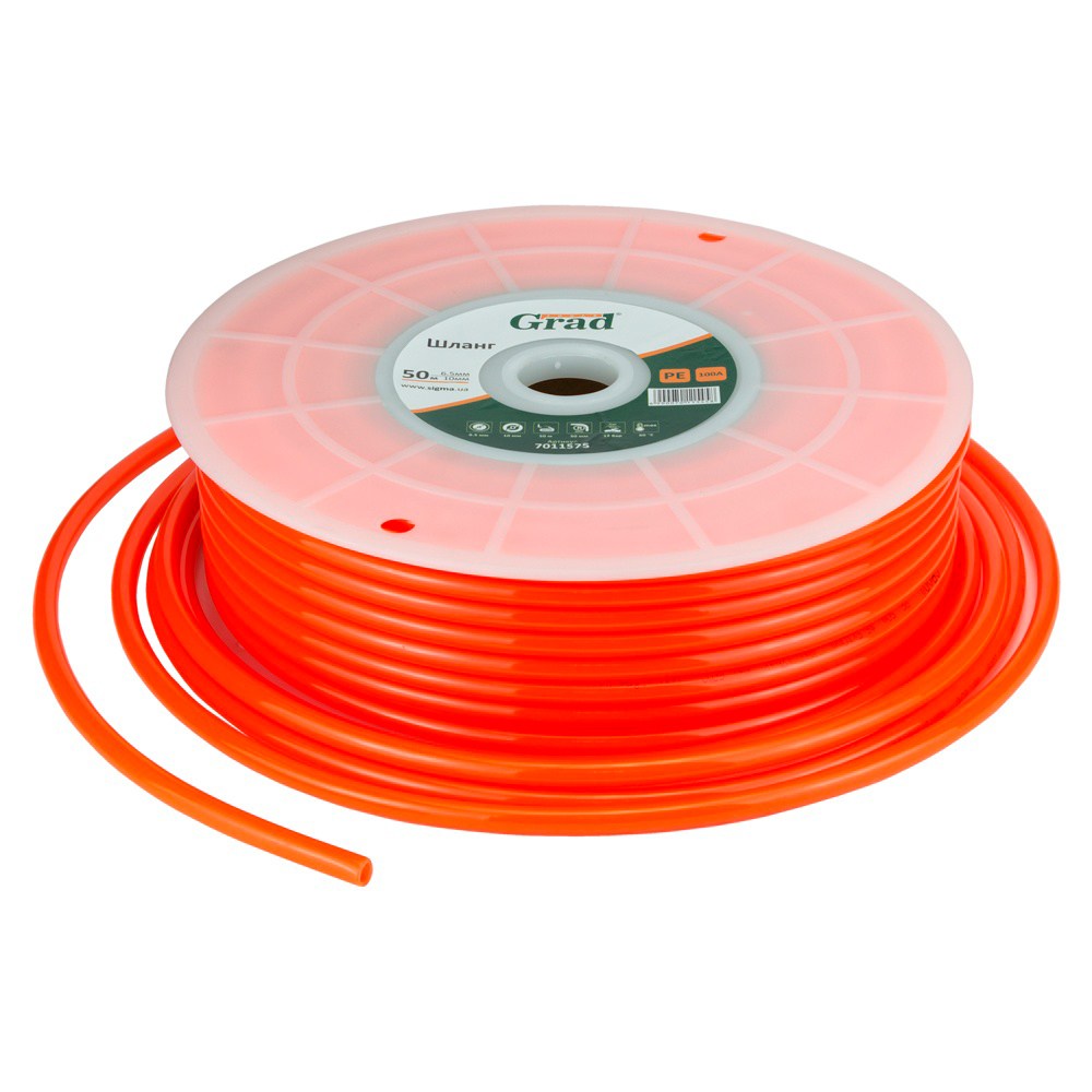 Шланг Grad в бухте полиэтиленовый (PE) 50 м 8 х 12 мм