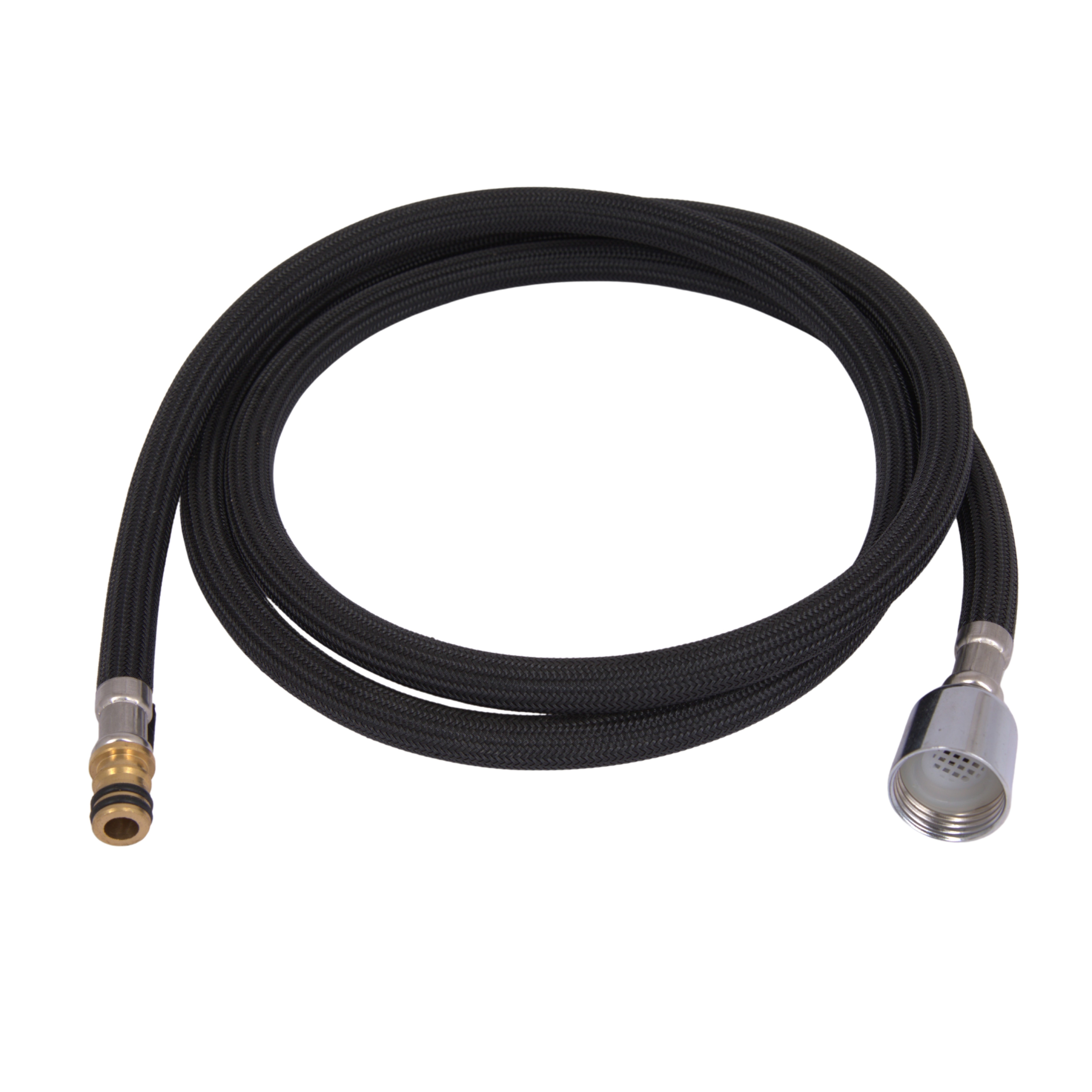 Шланг для смесителя для кухни с выдвижным изливом Qtap Vlasta New Chrome (1500 х 11,5 х 11,5) (QTVLA1500115115CRM49655)
