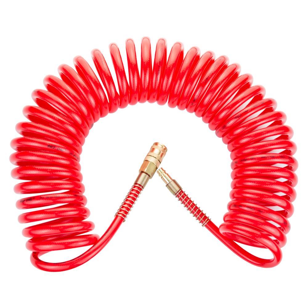 Шланг Sigma Refine спиральный полиуретановый (PU) армированный 10 м 8 х 12 мм