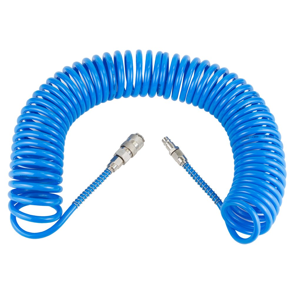 Шланг Sigma спиральный полиуретановый (PU) 10 м 5.5 х 8 мм