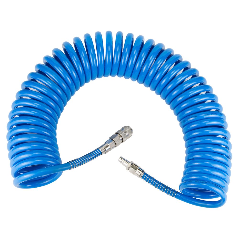 Шланг Sigma спиральный полиуретановый (PU) 10 м 8 х 12 мм