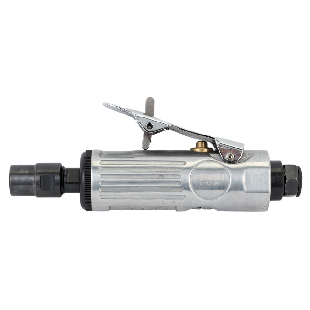 Шліфмашинка Sigma пряма пневматична литий корпус 25000 об/хв