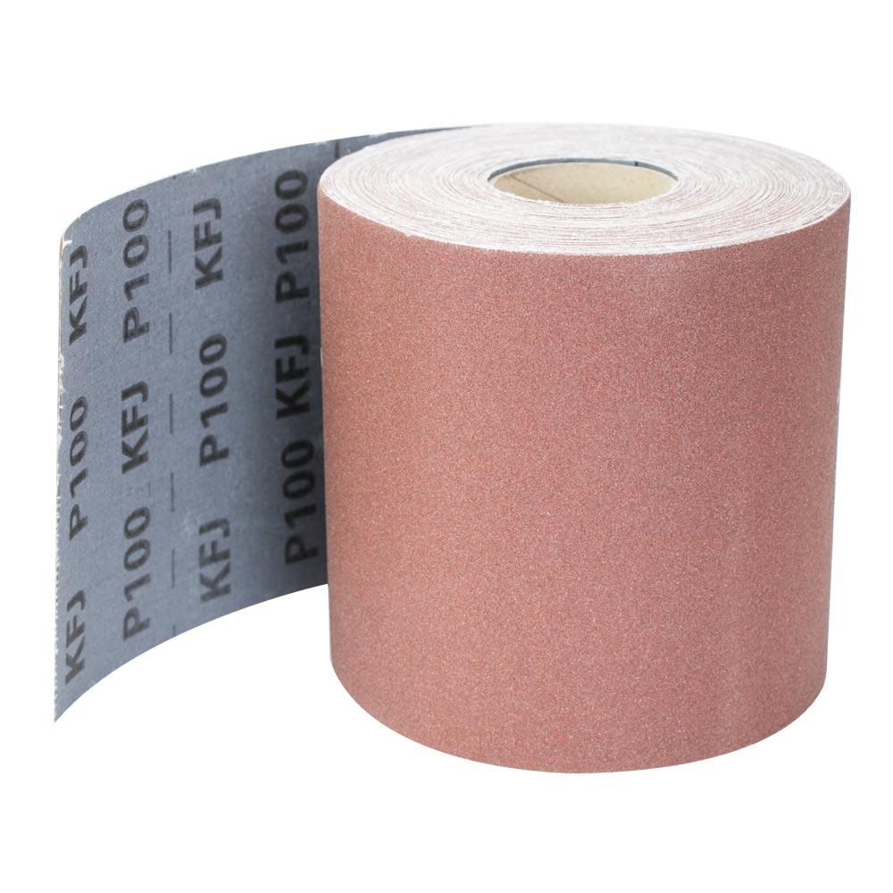 Шліфувальна шкурка Sigma тканинна рулон 200 мм х 1 м P100