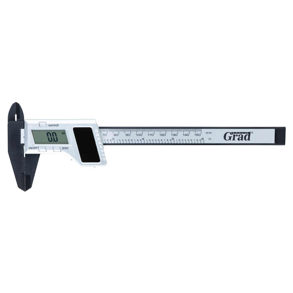 Штангенциркуль Grad цифровий на сонячній батареї 150 мм точність ±0.2 мм