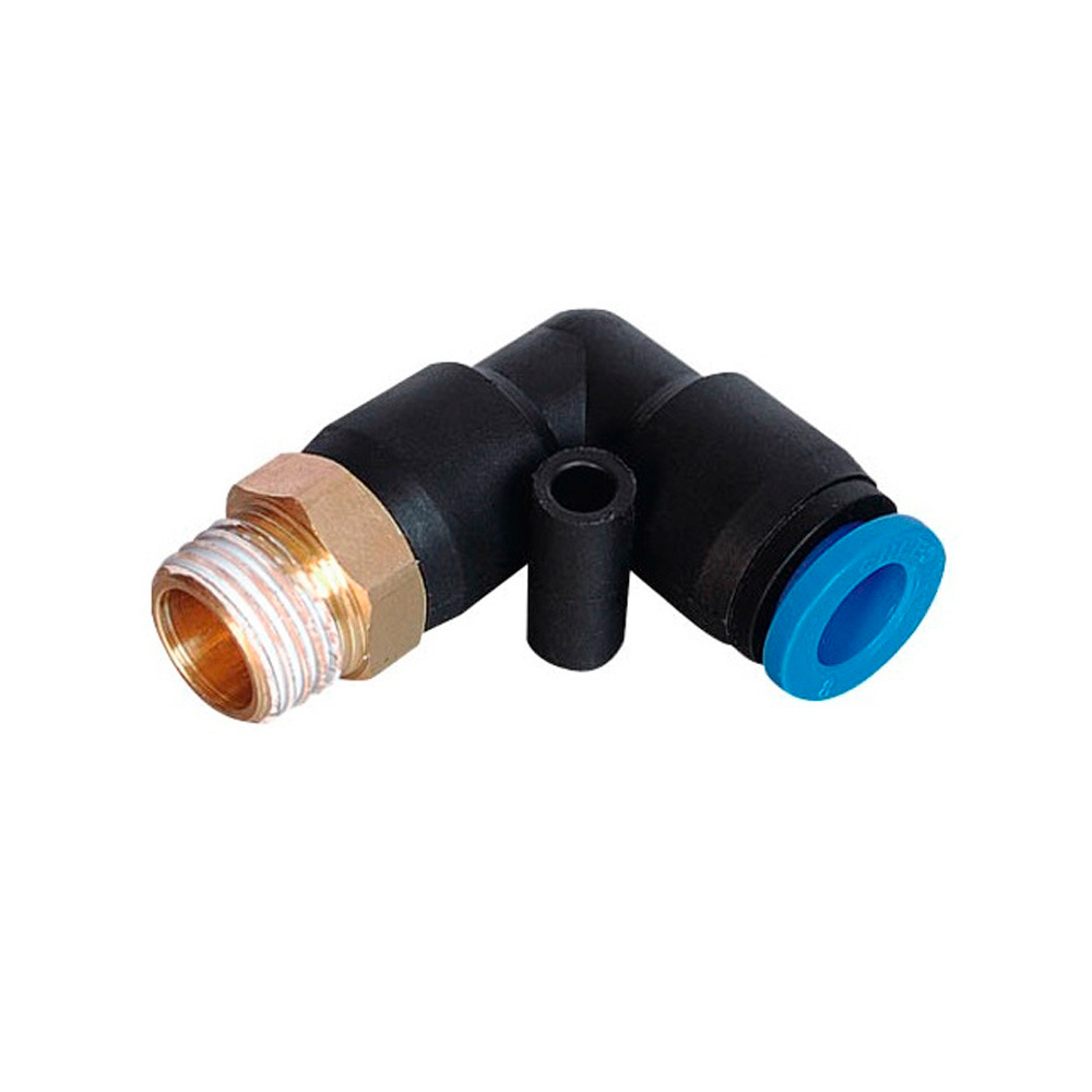 Штуцер цанговый Sigma (угловой) Ø10 мм МТ 1/4"