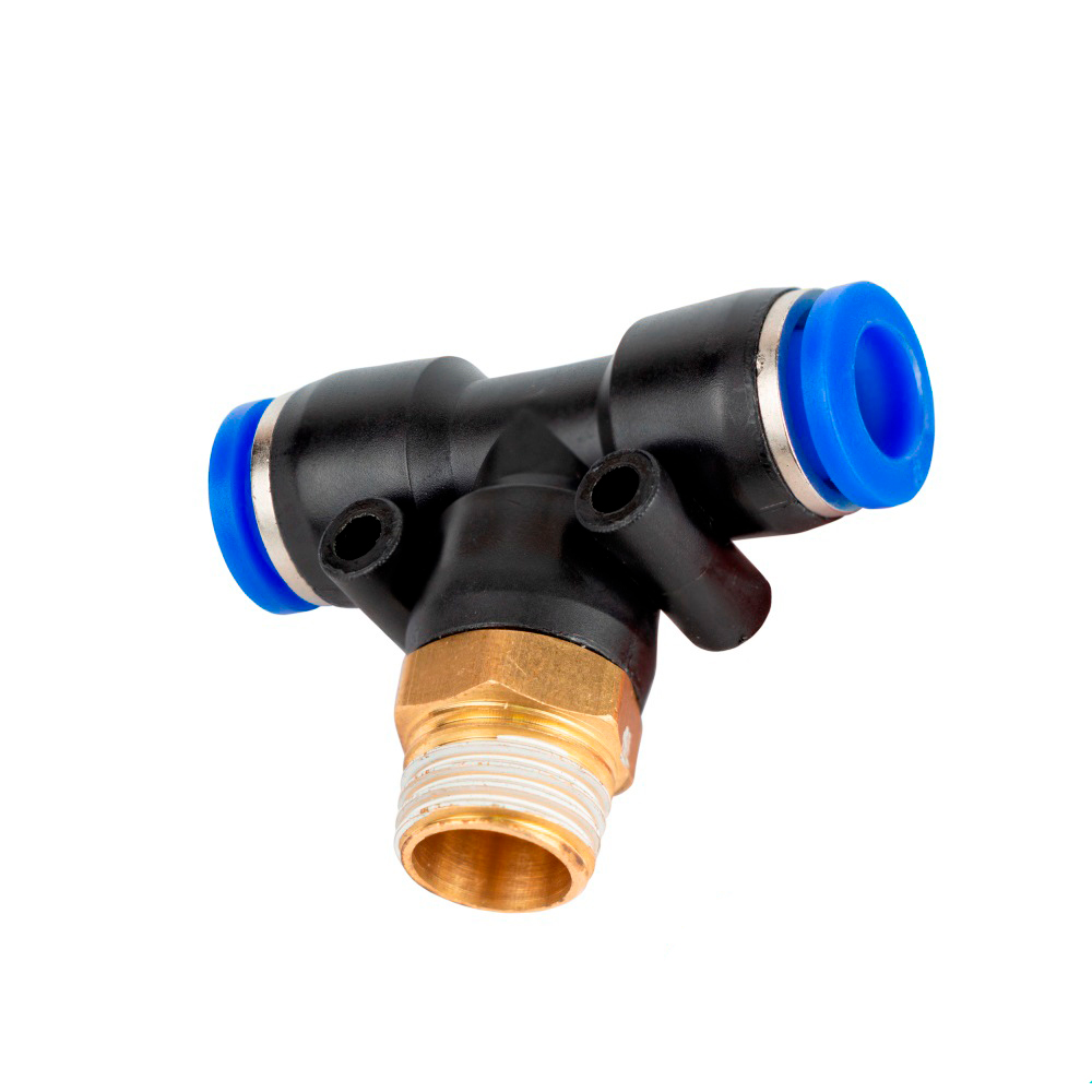 Штуцер цанговый Sigma (Т-образный) Ø6 мм МТ 1/2"