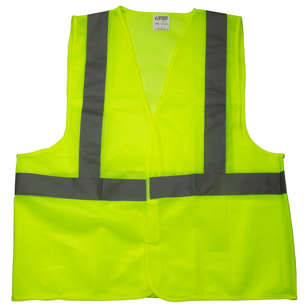 Сигнальний жилет Grad зелений 3 с/о смуги XXL