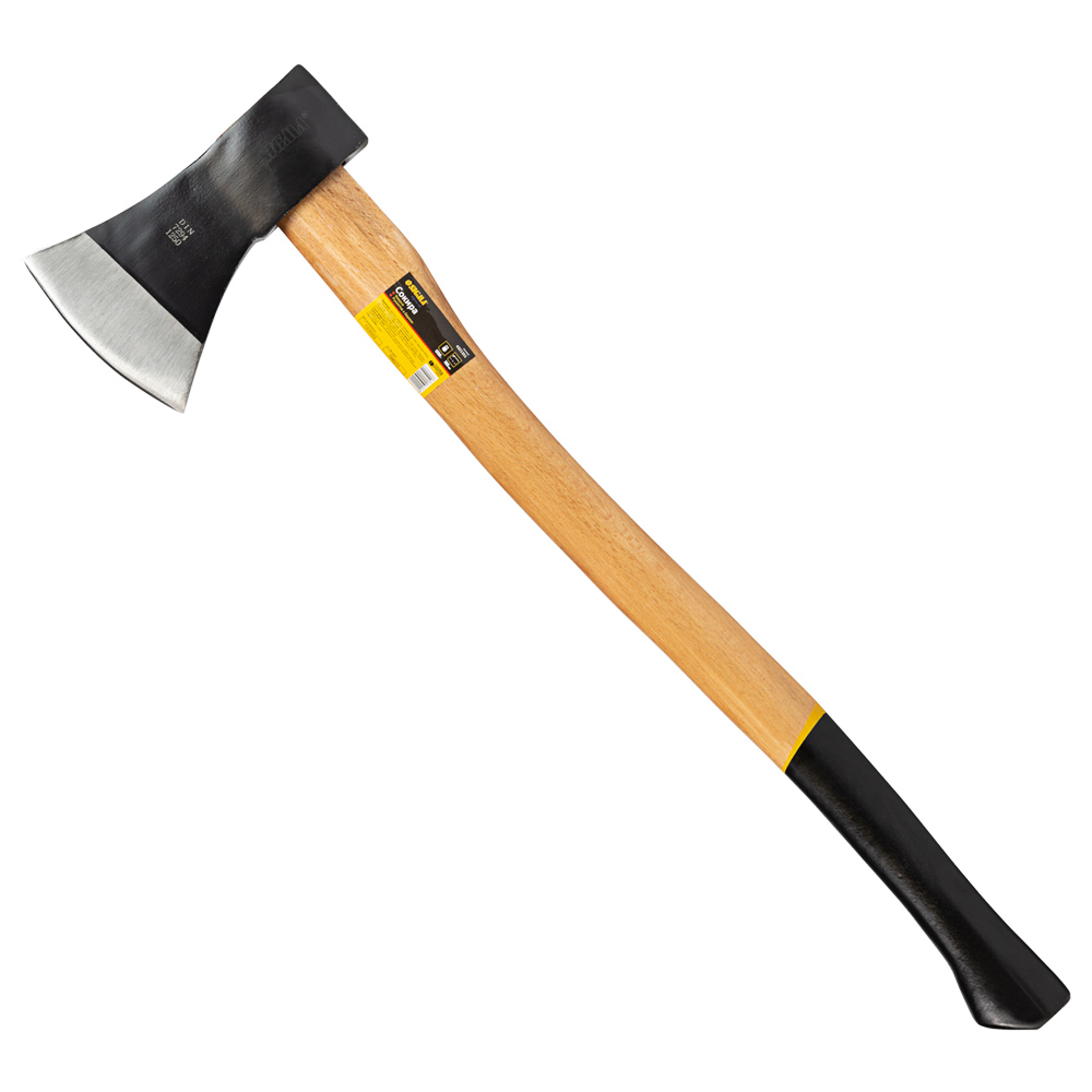 Сокира Sigma 1250 г дерев'яна рукоятка 700 мм (береза)