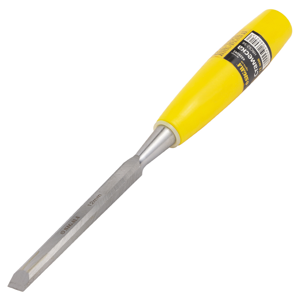 Стамеска Sigma 12 мм пластикова ручка Стамеска Sigma 12 мм пластикова ручка