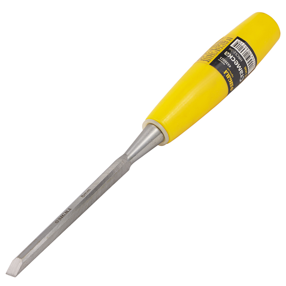 Стамеска Sigma 8 мм пластикова ручка