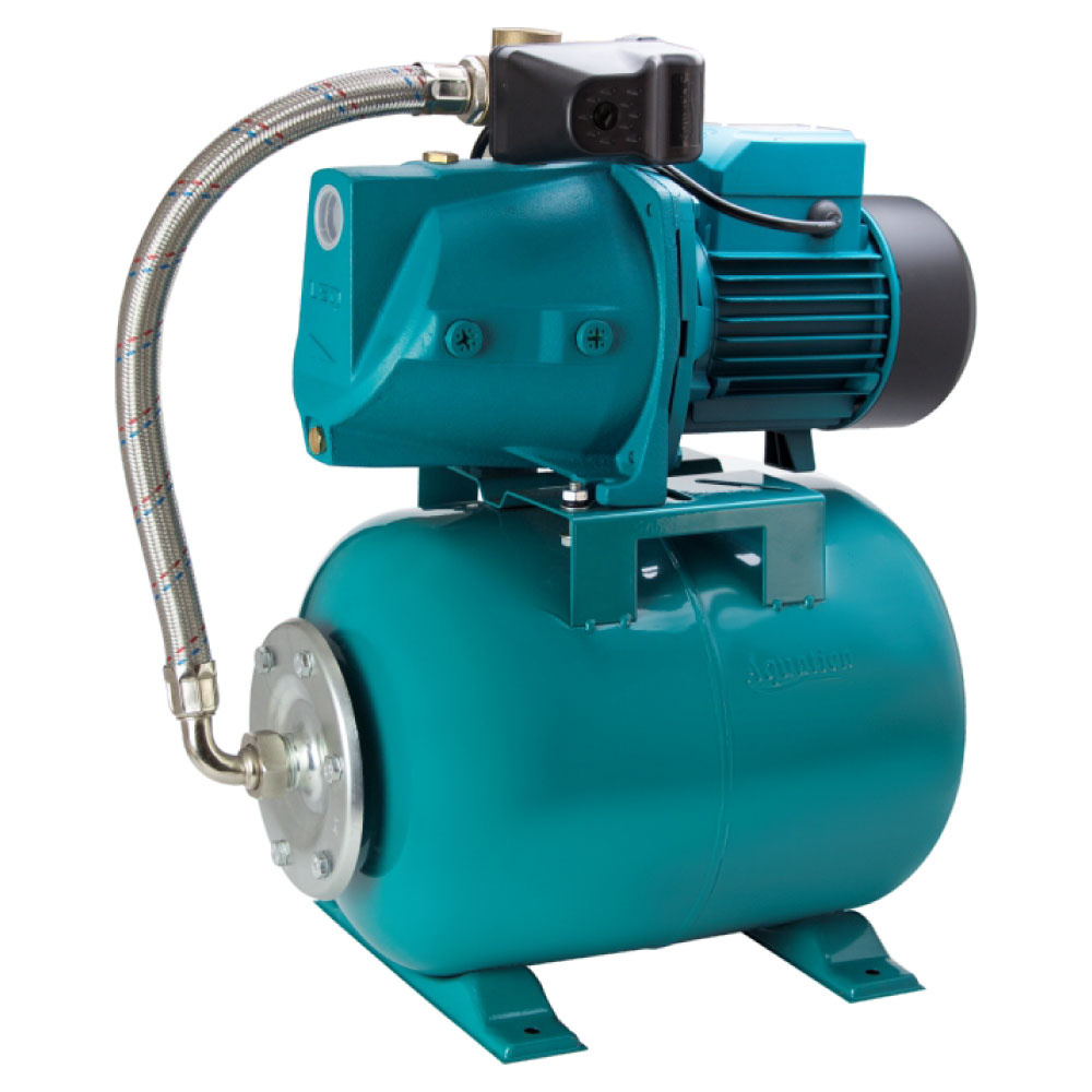 Станція Leo 1.1кВт Hmax 55м Qmax 80л/хв (самовсмоктуючий насос) 24л