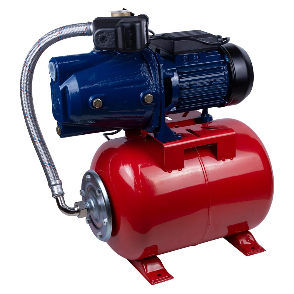 Станція Wetron 1.1кВт Hmax 52м Qmax 70л/хв (самовсмоктуючий насос) 24л Україна