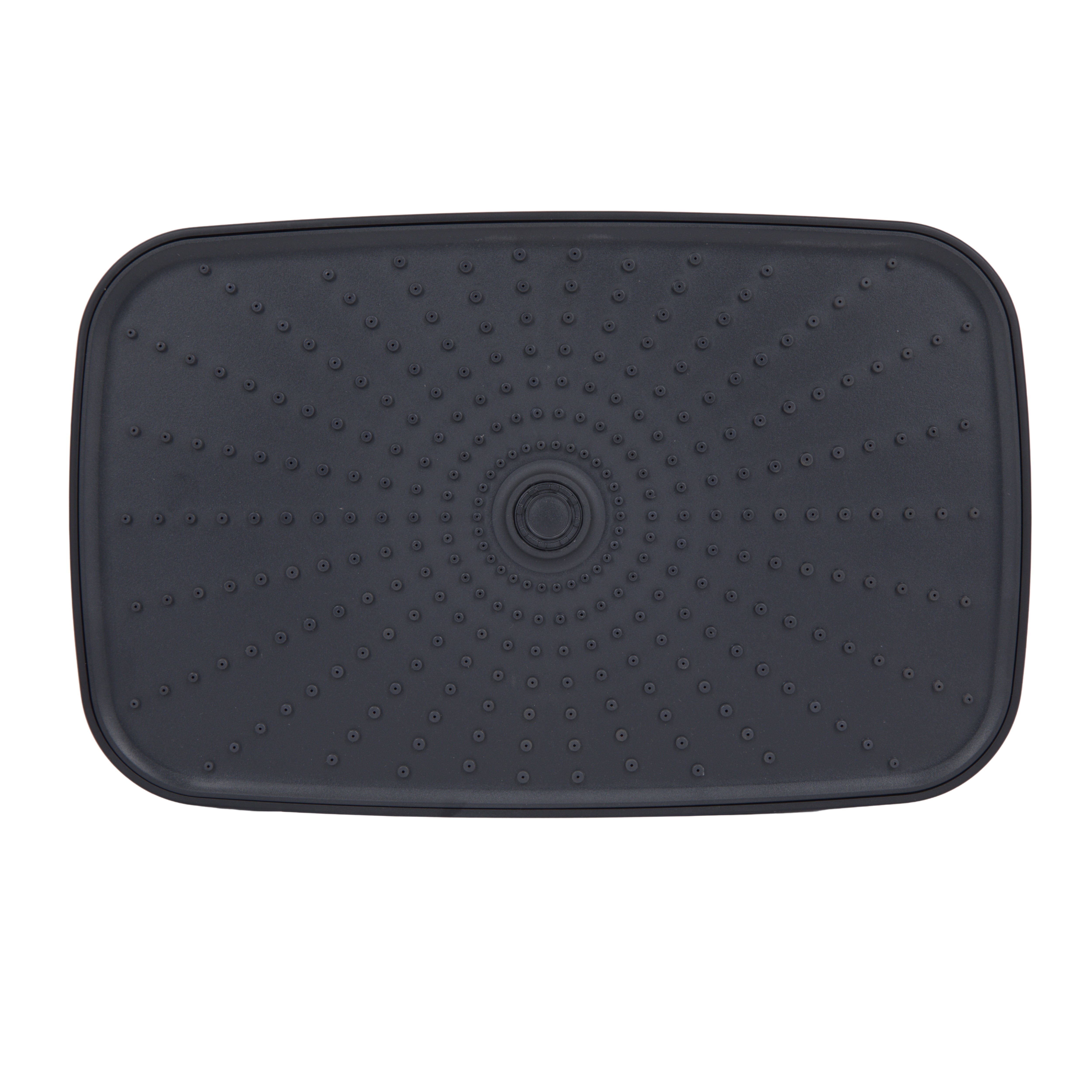 Потолочная лейка для душевых систем Qtap Gemini Matt Black (34 x 190 x 290) (QTGEM34190290BLA50068)
