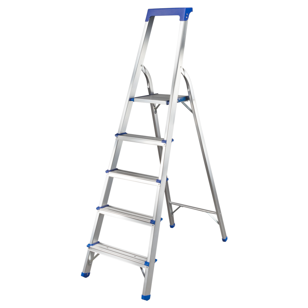 Стрем'янка Sigma алюмінієва 5 сходинок 1.59 м Стрем'янка Sigma алюмінієва 5 сходинок 1.59 м