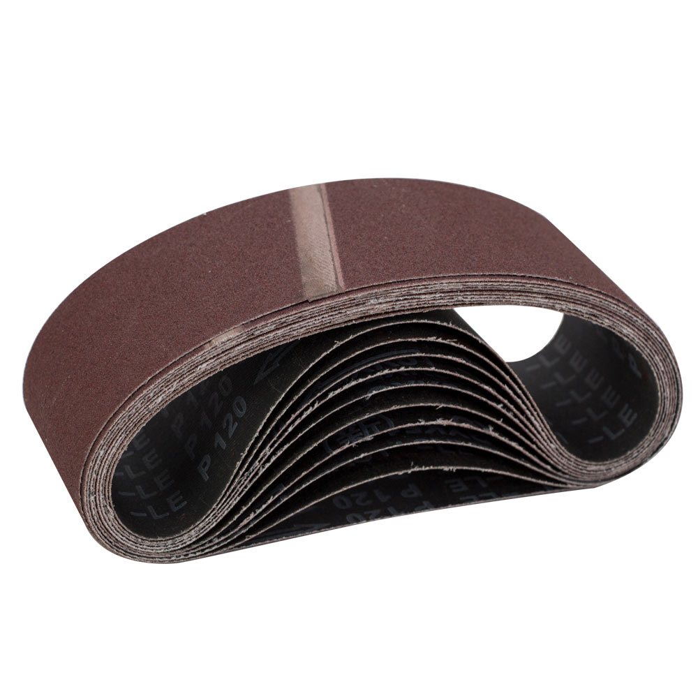 Стрічка шліфувальна Sigma нескінченна 75 x 457 мм P120 (10шт)