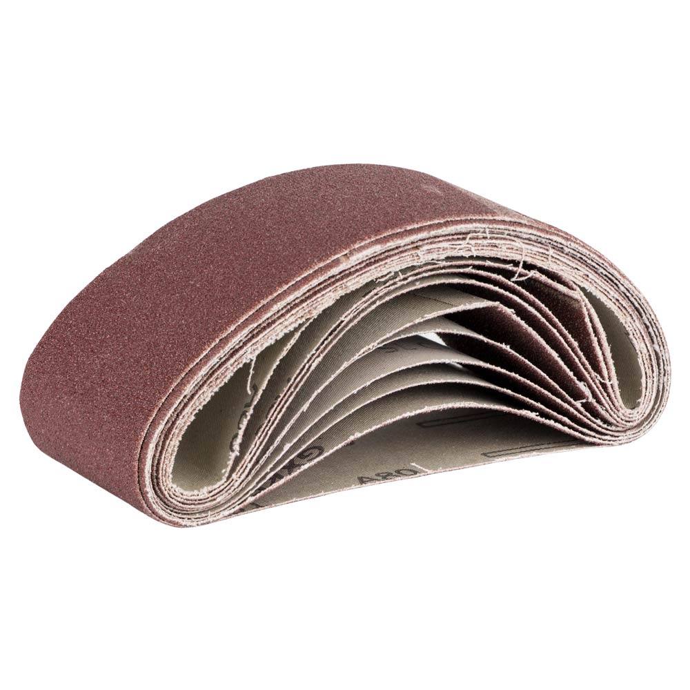 Стрічка шліфувальна Sigma нескінченна 75 х 457 мм P80 (10 шт)