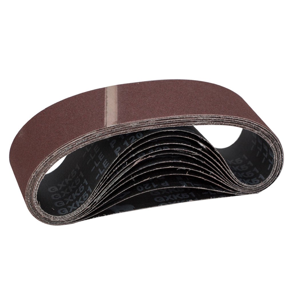 Стрічка шліфувальна Sigma нескінченна 75 x 533 мм P120 (10шт)